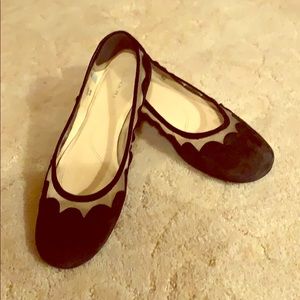 Tahari black flats